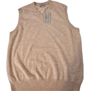 NWT Men’s 100% Cashmere Vest